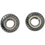 DORMAN 252-012 Serrated Flange Nut-Grade 5 - 3/8-16 x 9/16 Inch