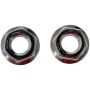 DORMAN 252-012 Serrated Flange Nut-Grade 5 - 3/8-16 x 9/16 Inch