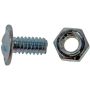 DORMAN 395-006 License Plate Fasteners- 1/4-20 x 1/2 In.
