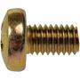 DORMAN 395-022 License Plate Fasteners- M6-1.0 x 10mm