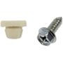 DORMAN 395-031 License Plate Fasteners- 1/4-14 x 3/4 In.