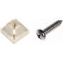 DORMAN 395-039 License Plate Fasteners- 1/4 x 1 In.