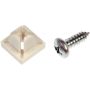 DORMAN 395-040 License Plate Fasteners- 1/4 x 3/4 In.