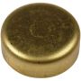 DORMAN 565-104 Brass Cup Expansion Plug 34.3mm, Height 0.497