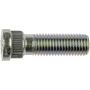 DORMAN 610-275 M12-1.50 Serrated Wheel Stud - 14.30mm Knurl, 41.5mm Length