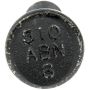 DORMAN 610-510 9/16-18 Serrated Wheel Stud - 0.670 In. Knurl, 2.472 In. Length