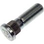 DORMAN 610-646 M12-1.25 Serrated Wheel Stud - 14.25mm Knurl, 46.33mm Length