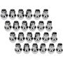 DORMAN 611-008FK Wheel Nut Kit M14-1.50 Metric - 21 mm Hex, 44.5 mm Length With Lock