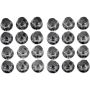 DORMAN 611-008FK Wheel Nut Kit M14-1.50 Metric - 21 mm Hex, 44.5 mm Length With Lock