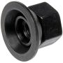 DORMAN 611-092 Wheel Nut 9/16-18 Flanged Flat Face - 1-1/16 In. Hex, 1 In. Length