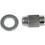 DORMAN 611-104 Wheel Nut M12-1.50 Mag , Short - 13/16 In. Hex, 1.452 In. Length