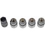 DORMAN 611-122FK Wheel Nut Kit 1/2-20 Dometop - 3/4 In. Hex, 1-5/16 In. Length With Lock