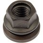 DORMAN 611-196 Wheel Nut M14-2.0 Flanged Flat Face - 21mm Hex, 22.6mm Length
