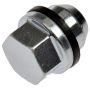 DORMAN 611-205 M12-1.50 Wheel Cover Retaining Nut - 21mm Hex, 29.5mm Length
