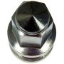 DORMAN 611-206 Wheel Nut M14-2.0 Flanged Flat Face - 21mm Hex, 50mm Length