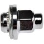 DORMAN 611-229 M12-1.50 Wheel Cover Retaining Nut - 19mm Hex, 37.48mm Length
