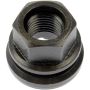 DORMAN 611-246 Wheel Nut M14-1.50 Flanged Flat Face- 21mm Hex, 23.2mm Length
