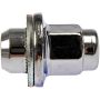 DORMAN 611-277 Wheel Nut M14-1.5 Duplex Acorn - 22mm Hex, 46mm Length