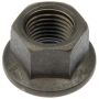 DORMAN 611-295 Wheel Nut M14-1.5 Flanged Flat Face - 19mm Hex, 15.5mm Length