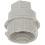 DORMAN 611-547 Grey Wheel Nut Cover M24-1.50, Hex 19 mm