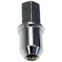 DORMAN 611-580 M12-1.50 Wheel Nut Dometop - 18mm Hex, 62mm Length