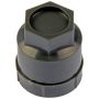 DORMAN 611-606 Gray Wheel Nut Cover M24-2.0, Hex 19mm