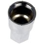 DORMAN 611-632 Chrome Wheel Nut Cover M24-2.0, Hex 3/4 In.