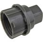 DORMAN 611-637 Grey Wheel Nut Cover M24-2.0 Mod, Hex 3/4 In.