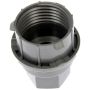 DORMAN 611-637 Grey Wheel Nut Cover M24-2.0 Mod, Hex 3/4 In.