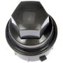 DORMAN 611-637 Grey Wheel Nut Cover M24-2.0 Mod, Hex 3/4 In.