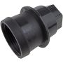 DORMAN 611-638 Lt. Black Metallic Wheel Nut Cover M27-2.0 Mod, Hex 22mm