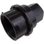 DORMAN 611-641 Black Wheel Nut Cover M24-2.0 Mod, Hex 3/4 In.