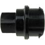 DORMAN 611-641 Black Wheel Nut Cover M24-2.0 Mod, Hex 3/4 In.