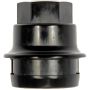 DORMAN 611-959 M27-2.0 Black Wheel Nut Cover - Threaded Type