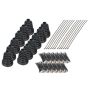 DORMAN 614-012 Uni-Fit C.V. Joint Boot Bulk Kit Outer up to 3.58 In. Diameter