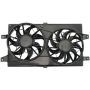 DORMAN 620-350 Dual Fan Assembly Without Controller