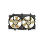 DORMAN 620-411 Dual Fan Assembly Without Controller