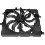 DORMAN 620-452 Radiator Fan Assembly Without Controller