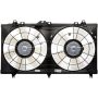 DORMAN 620-579 Dual Fan Assembly Without Controller
