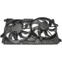 DORMAN 620-971 Dual Fan Assembly Without Controller