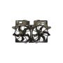 DORMAN 621-072 Dual Fan Assembly Without Controller