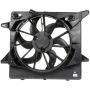 DORMAN 621-103 Radiator Fan Assembly With Controller