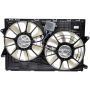 DORMAN 621-384 Dual Fan Assembly With Resistor And Controller