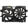 DORMAN 621-395 Dual Fan Assembly Without Controller