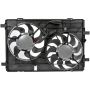 DORMAN 621-409 Dual Fan Assembly Without Controller