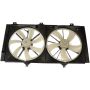 DORMAN 621-411 Dual Fan Assembly Without Controller