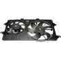 DORMAN 621-450 Dual Fan Assembly Without Controller