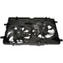 DORMAN 621-506 Radiator Fan Assembly with controller