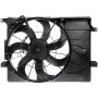 DORMAN 621-516 Radiator Fan Assembly Without Controller