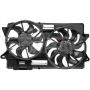DORMAN 621-536 Dual Fan Assembly Without Controller